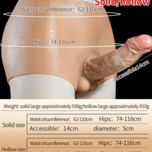 Obscene Silicone Pants With Dildo - 4 Styles - Image 2