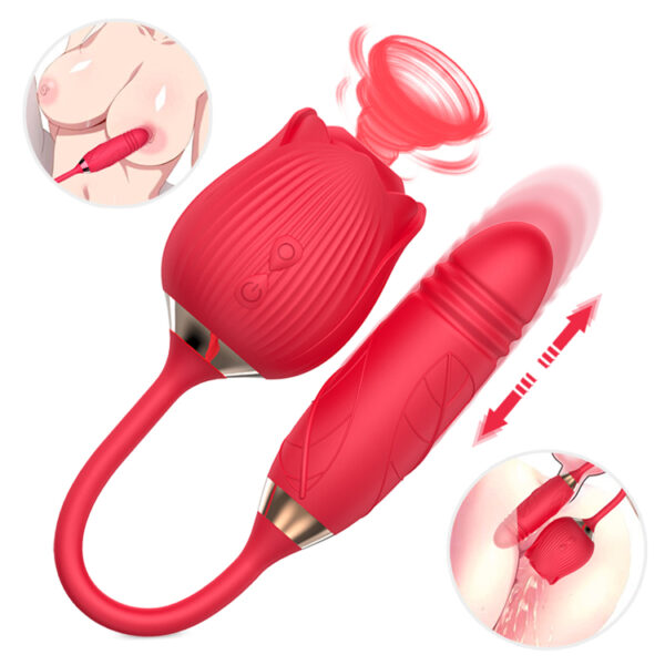 Duo Delight Sucking Vibrator Duo Delight Sucking Vibrator