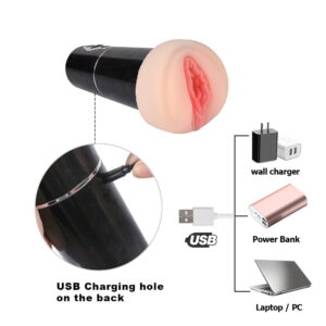 Flesh Light Vibrating Sucking - Image 4