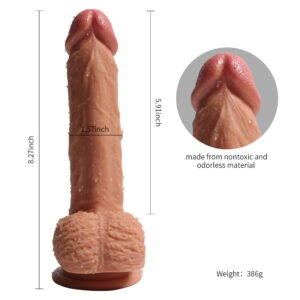 8.3 Inch Dual Density Dildo - Image 7