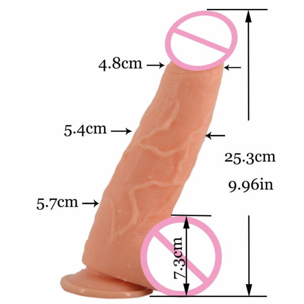 2020081820155659 9 inch Realistic Cock with Balls