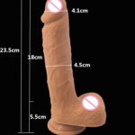 9.1 inch Double Layer Tender Dildo