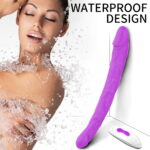 Waterproof Vibrator 12 inch Double Ended Remote Control - You in Heaven