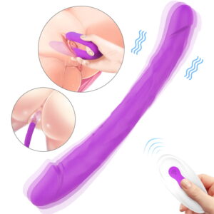 Waterproof Vibrator 12 inch Double Ended Remote Control - You in Heaven - Image 6