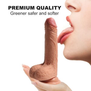 7 x 1.5 Inch Crowley Dual Layer Silicone Dildo - Image 3