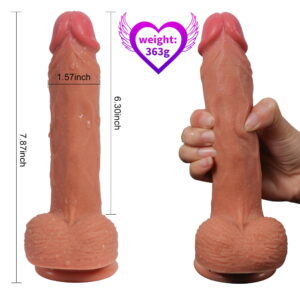 7 inch Victor Dildo Dual Layer Silicone - Image 2