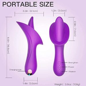 Licking vibrator