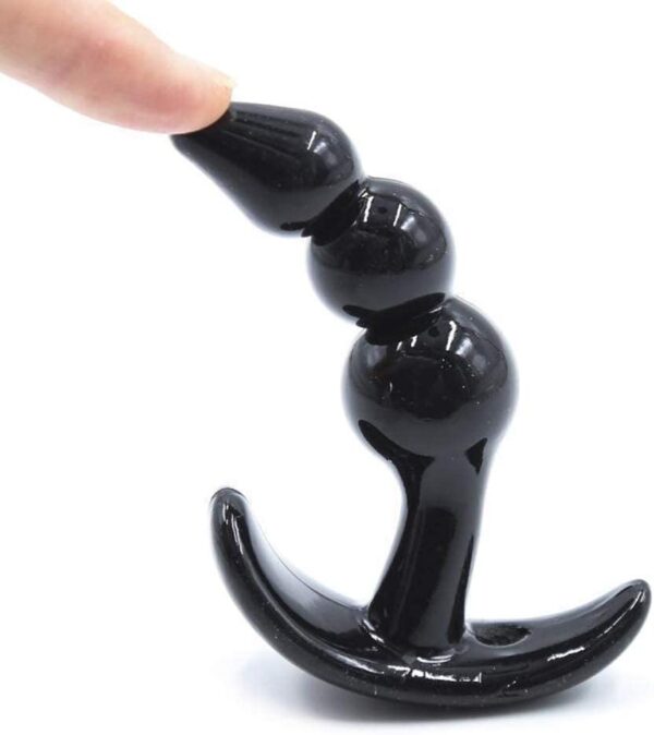 514JdW-L4gL._AC_SL1001_ titillating Huggy Anal plug TPE Black