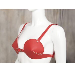 Sexy PU Bra - Image 3