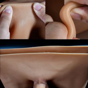 Obscene Silicone Pants With Dildo - 4 Styles - Image 3