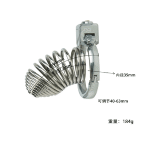 Infinity Cage Chastity Lock - Image 2