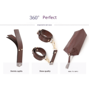 Brown Leather BDSM Collection - Image 16