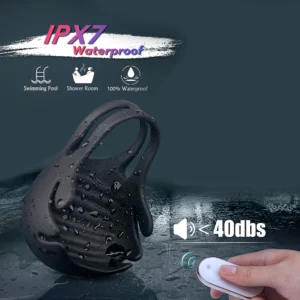 Men Balls Nest Vibrator Cock Ring - Image 5