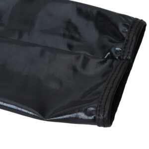 Black Fingerless Sleeve Style Glove - Image 2