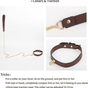 Brown Leather BDSM Bundle Set - Image 5