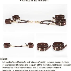 Brown Leather BDSM Bundle Set - Image 6