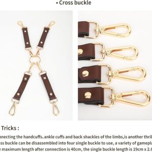 Brown Leather BDSM Bundle Set - Image 7