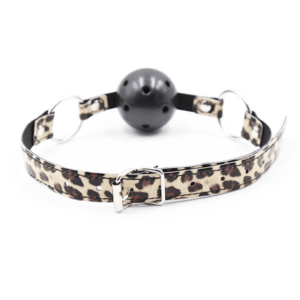 Leopard Print Ball Gag - Image 7