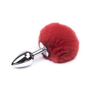 Fluffy Rabbit Tail Butt Plug - Image 2