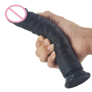 Double Layer Danny G Spot Black Dildo 8.46 Inch - Image 2