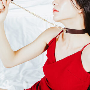 Red Leather 8pc BDSM Set - Image 4