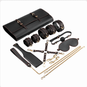 Black Beauty Leather BDSM Set - Image 8