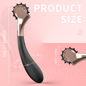 ROLL IT TWO IN ONE SENSATIONAL PINWHEEL VIBRATOR - Image 3