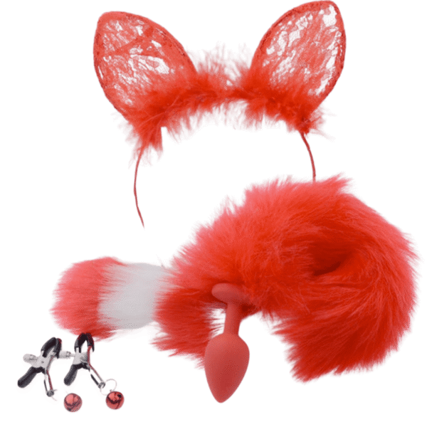 Fox Tail Anal Plug Set Fox Tail Anal Plug Set
