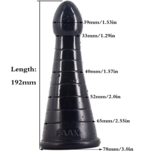 Lube Big Anal Plug Anus Massage - Image 1