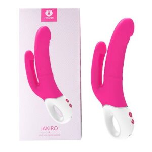 Pink Double Dildo Vibrator - Image 1