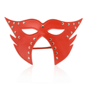Long Red Eye Mask