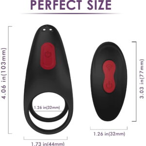 Men Vibrator Cock Ring Remote Controlled - Image 6