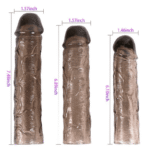 Textured Penis Sleeves 3 Pack