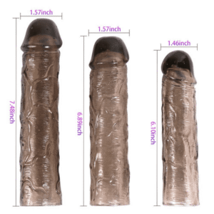 Textured Penis Sleeves 3 Pack