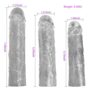 Textured Penis Sleeves 3 Pack - Image 8