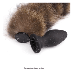 Vibrating Fox Tail Anal Plug - Image 2