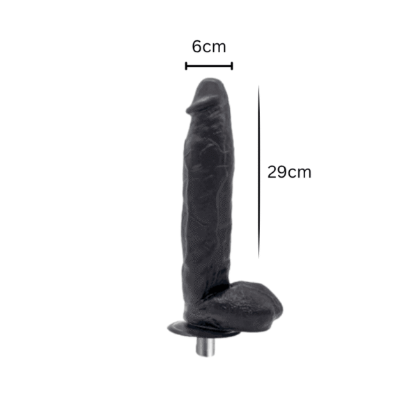 Rudgy Dildo - Sex Machine Accessories - 29 cm Rudgy Dildo - Sex Machine Accessories - 29 cm