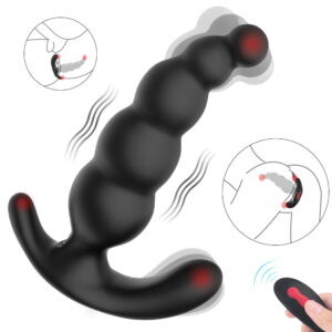 Audacious Prostate Vibrator Remote Controlled Butt Plug - Image 1