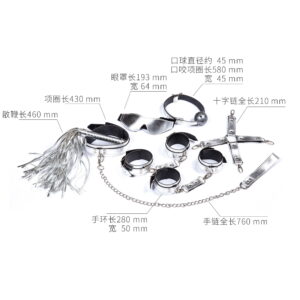 7 Piece BDSM Restraint Role Play Set - Image 11