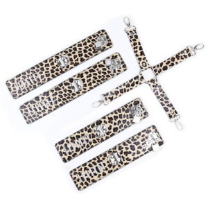 Luxury Leopard Print Bondage Kit - Image 3