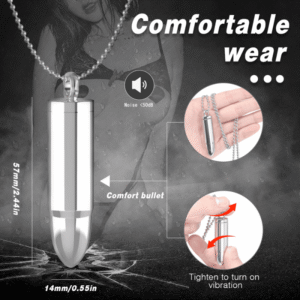Exclusive Vibrating Bullet Necklace - Image 3