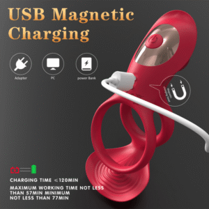 Haitang Bloom Vibrating Cock Ring - Image 5