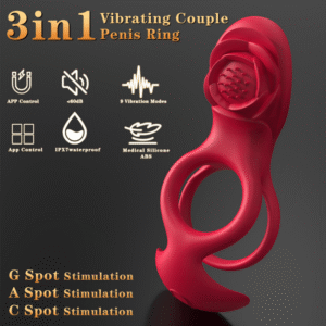 Haitang Bloom Vibrating Cock Ring - Image 7