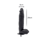 Rudgy Dildo - Sex Machine Accessories - 29 cm