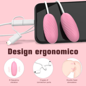 Double Head Vibrating Love Egg - Image 5
