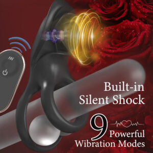 Playful Heart Vibrating Cock Ring - Image 15