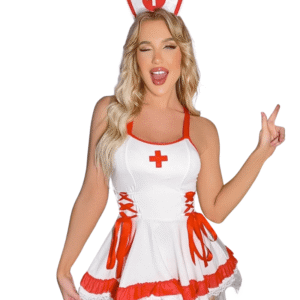 Seductive Three-Piece Nurse Set