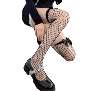 Cute Thigh High Fishnet Stockings
