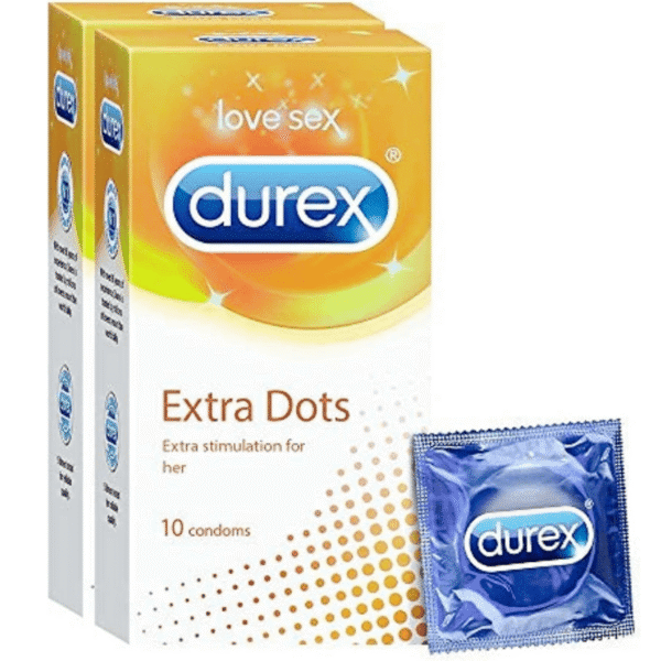 Durex Extra Dots Condoms