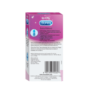 Durex Extra Ribbed Condoms - Image 3
